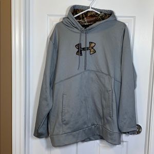 Under armour gray hoodie